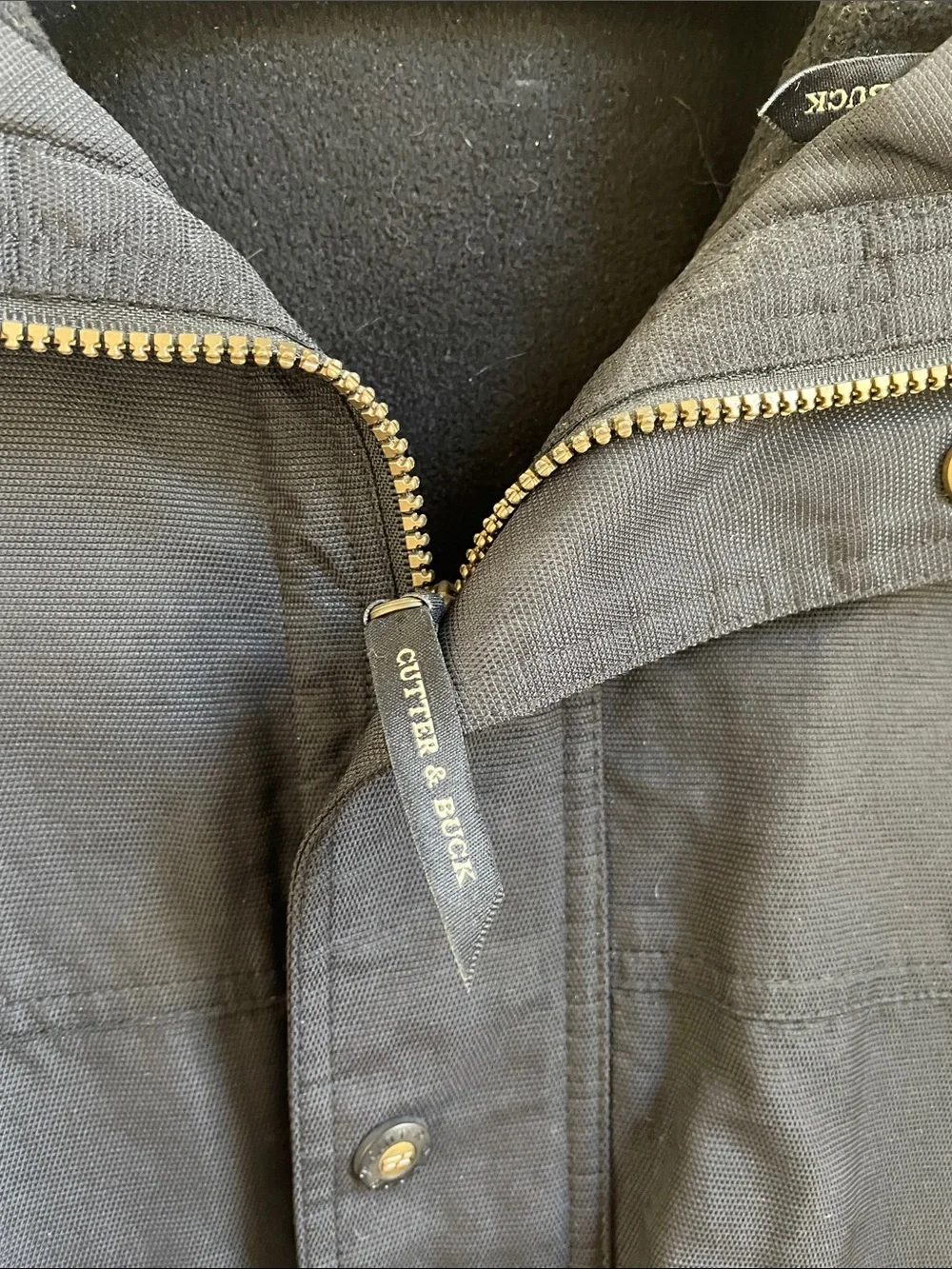 Cutter & Buck Men's Black Winter Jacket